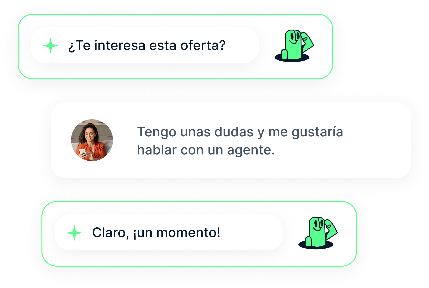 Sin papeleos y sin llamadas