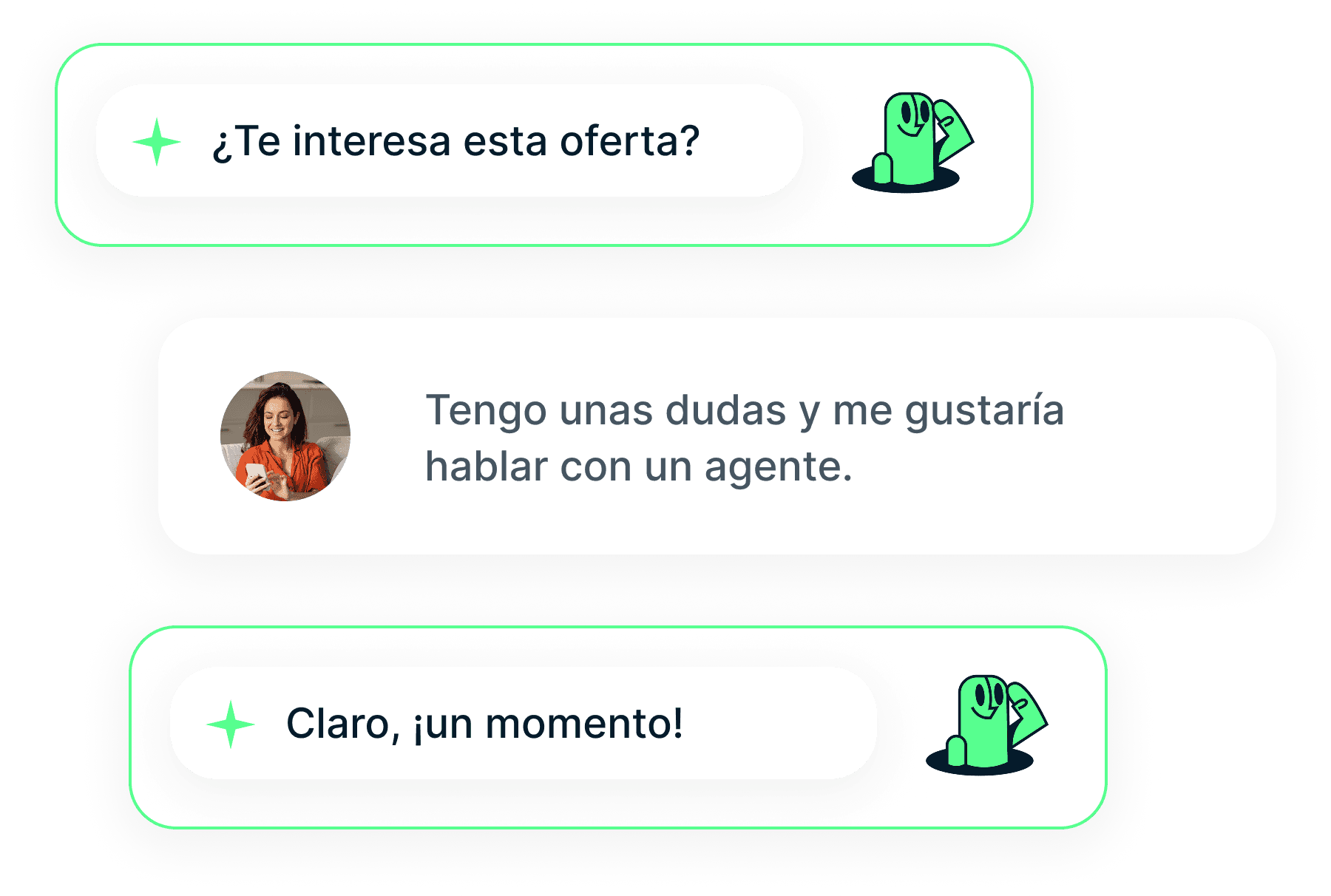 Sin papeleos y sin llamadas