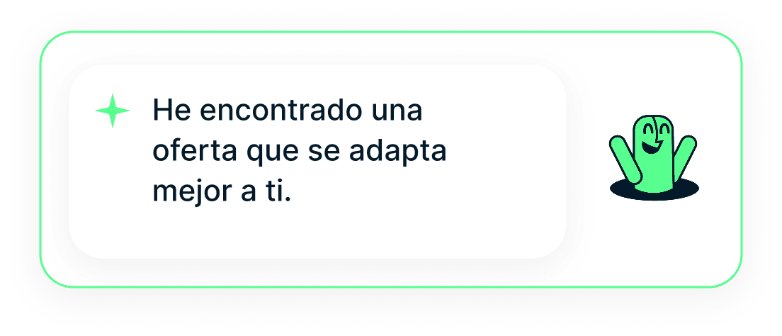 Recibe tu oferta de ahorro
